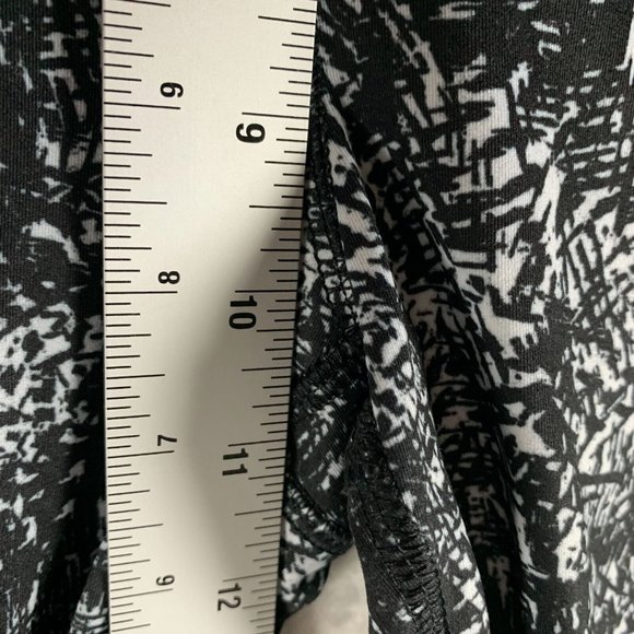 Gottex Leggings Women Small Scratch Polyester Stretch Pockets Rachel Capri 6801 - Picture 8 of 11